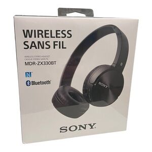 Sony MDR-ZX330BT Wireless Stereo Headset New